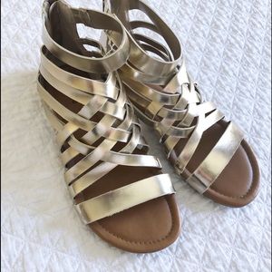 Torrid - New Gold Gladiator Sandals